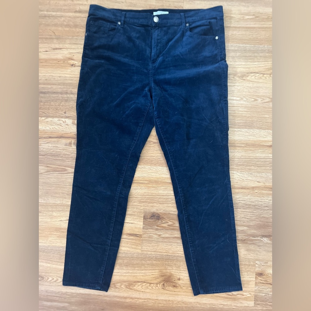 LOFT Women's Dark Blue Jeans